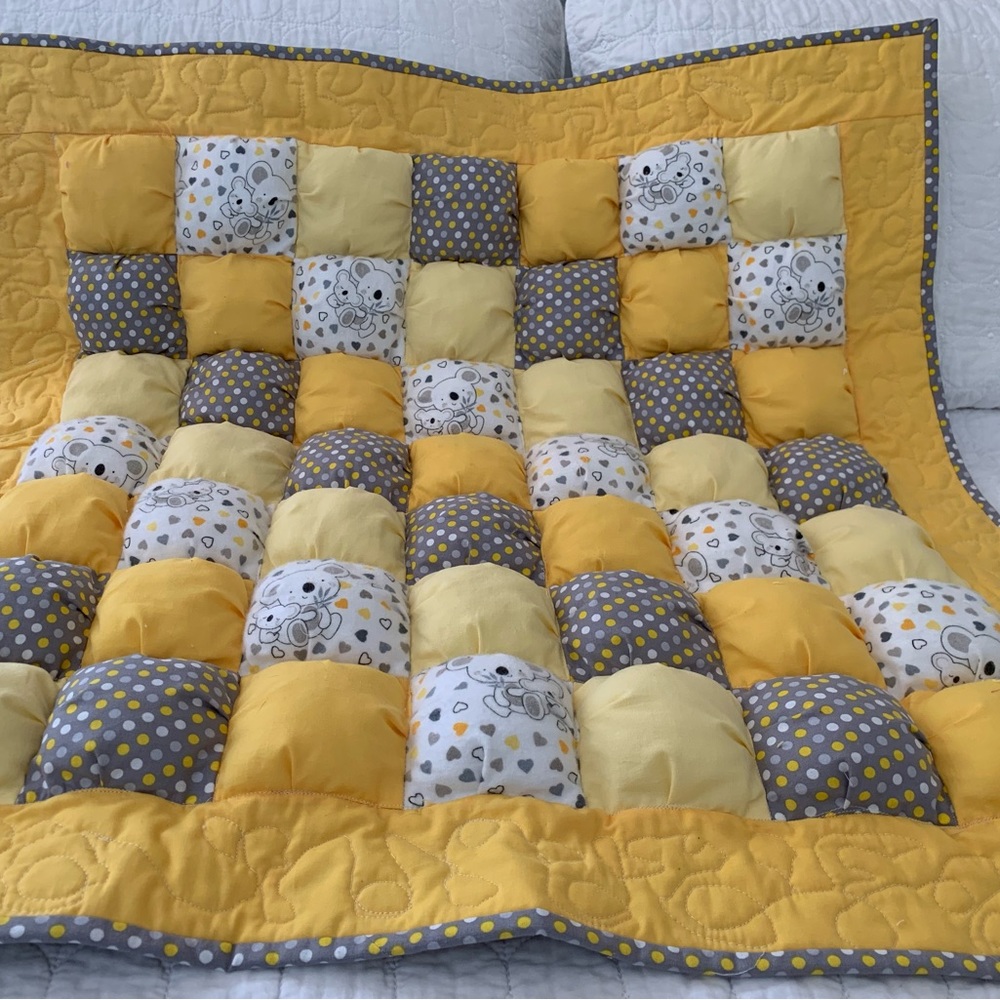 New puff biscuit quilt